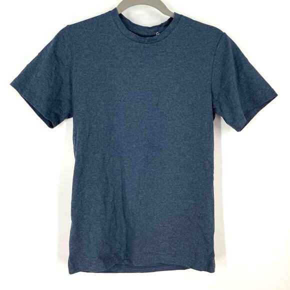Everlane Premium Weight Cotton Short Sleeve Tee Blue Men’s Size XS NWT - Picture 1 of 7